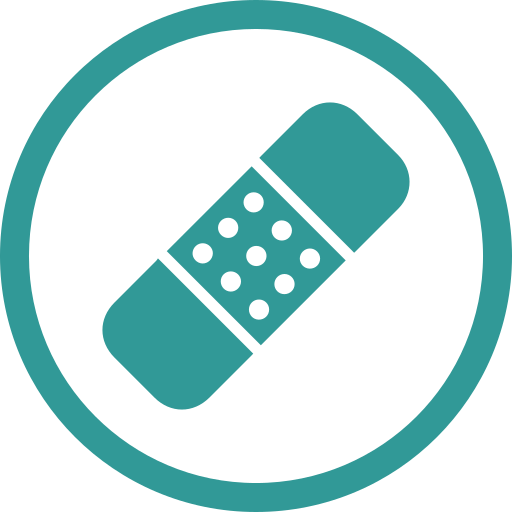 Adhesive tape, band-aid, plaster icon